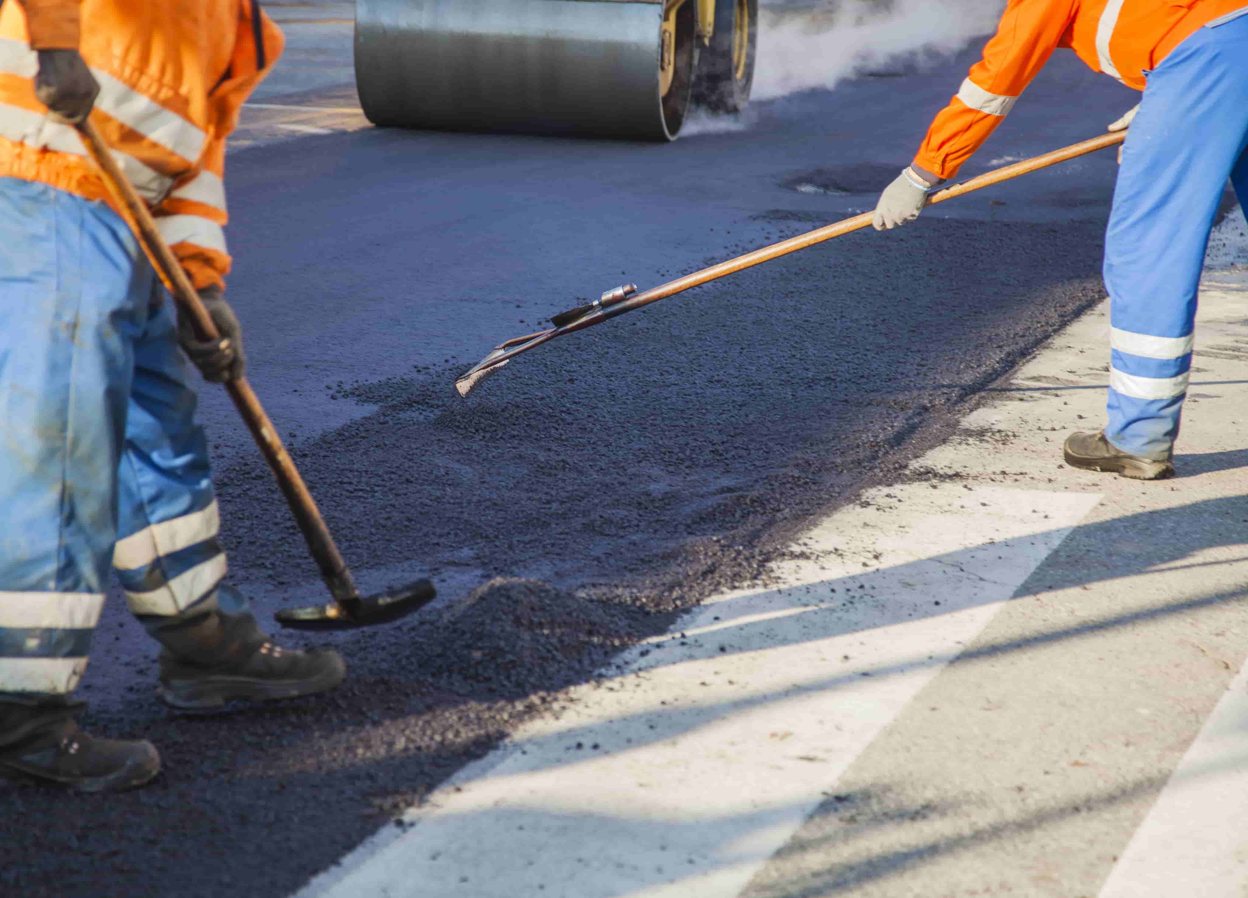 Professional asphalt paving in San Diego